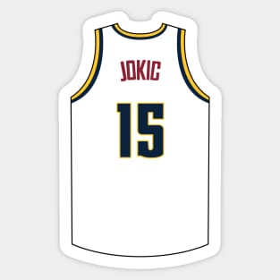 Nikola Jokic Denver Jersey Qiangy Sticker